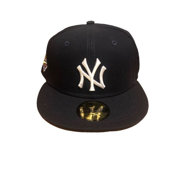 New Era New York Yankees 1996 World Series Patch 59FIFTY Fitted Hat Cap Size 7 1 - Picture 1 of 5